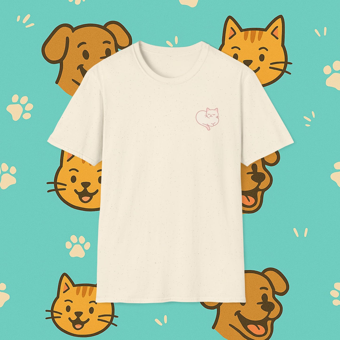 Peaceful Cat- Unisex T-Shirt