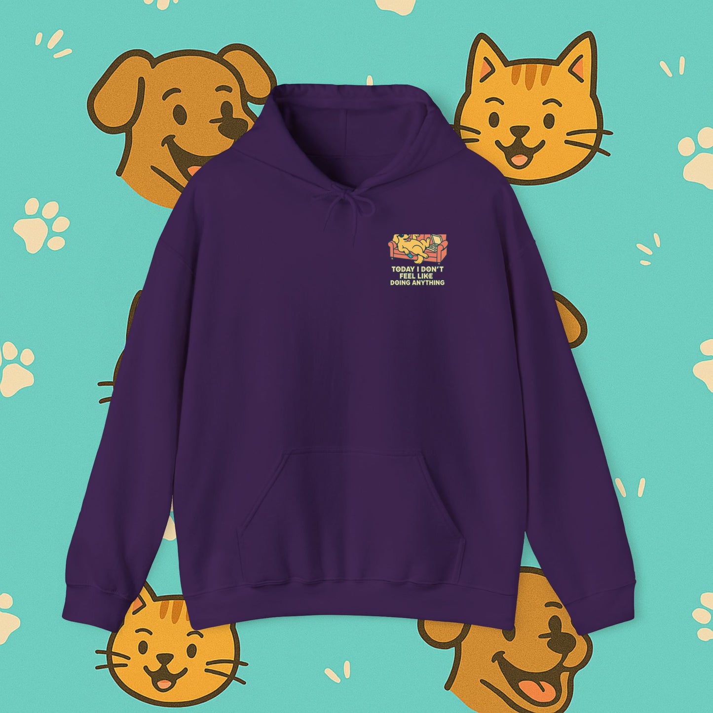 The Lazy Dog- Unisex Hoodie