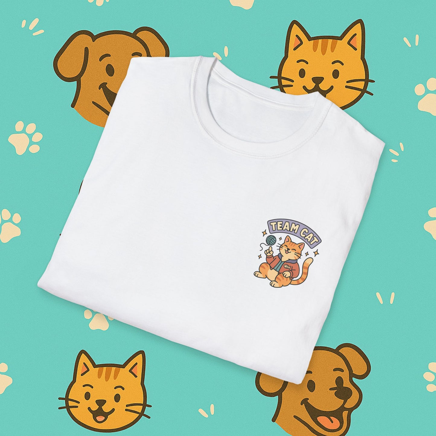 Team Cat- Unisex T-Shirt
