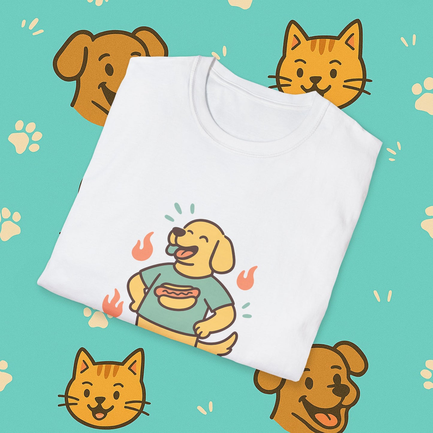 Hot Dog Energy- Unisex T-Shirt