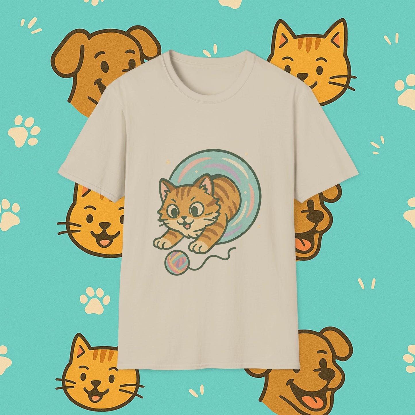 Portal Cat- Unisex T-Shirt