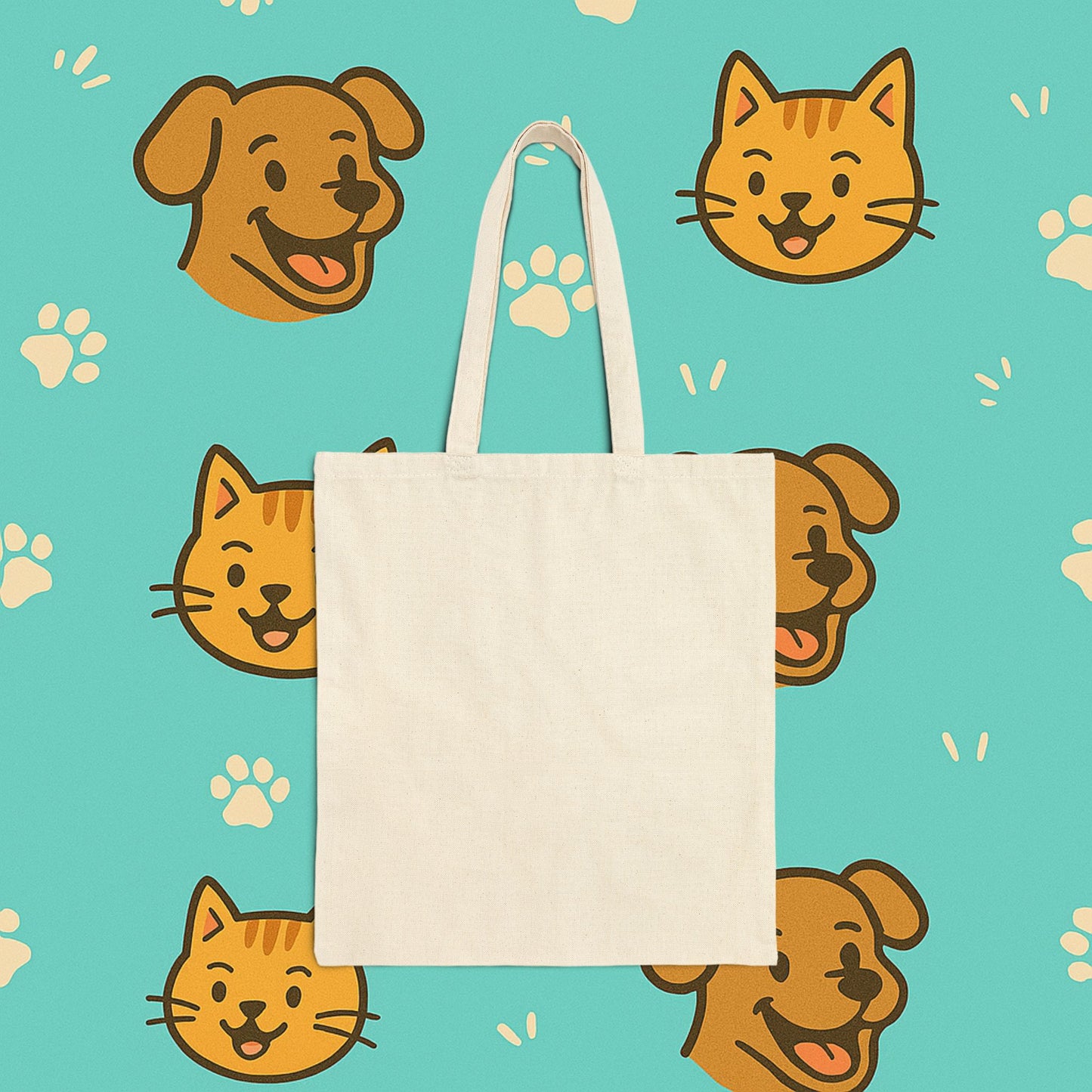 Grocery Pup Tote Bag