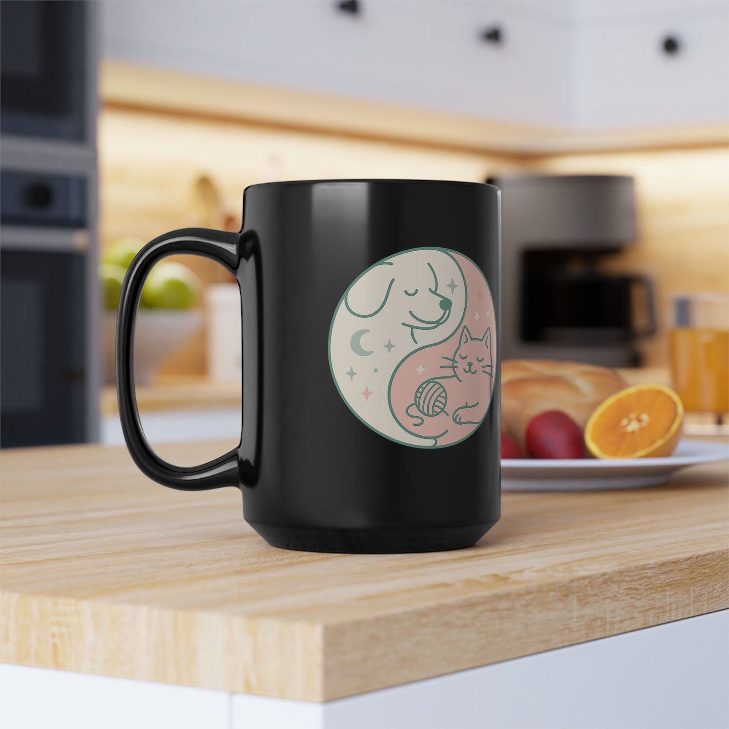 Yin & Paw: Balanced Pet Energy Coffee Mug
